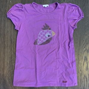 Vintage Gucci bird shirt